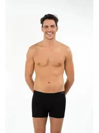 Kom Kom Erkek Boxer - Davide Pamuklu Basic Erkek Boxer