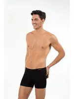 Kom Erkek Boxer - Davide Pamuklu Basic Erkek Boxer Siyah farklı açı