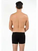 Kom Erkek Boxer - Davide Pamuklu Basic Erkek Boxer Siyah detay görünüm