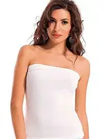 Likralı Straples Atlet Erdem 2147 Beyaz