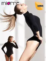 Miorre Çitçitli Yarim Balikçi Body Siyah