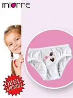 Miorre Kiz Çocuk Külot - 001-033002 Beyaz görsel 4