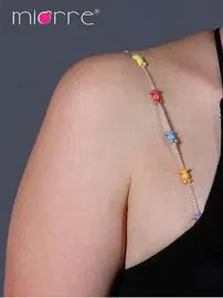 Miorre Miorre Kuş Desenli Boncuklu Sütyen Askısı