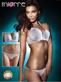 Miorre Miorre Push-Up Beyaz Sütyen Külot Takım