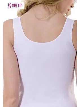 Miss Fit Miss Fit Dikişsiz Atlet Kalın Askılı 1601 - Alternatif Görünüm