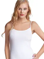 NBB 663 40/1 Likralı İp Askılı Atlet Beyaz