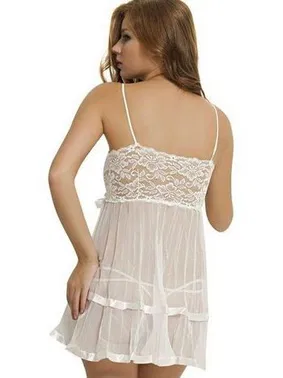 NBB NBB Dantelli Gecelik String Set 2774 - Alternatif Görünüm