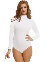 NBB Uzun Kollu Çıtçıtlı Body 2960 Beyaz