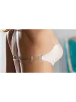 Orkide Sırtı Şeffaf Straples Dolgulu Sütyen 2850 Şeffaf Beyaz görsel 4