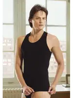 Öztaş Erkek Ribana Rambo Atlet A1070 Siyah görsel 4