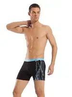 Pamuk Elastan Melody Erkek Boxer Erdem 1460 Siyah görsel 6