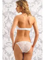 Pierre Cardin Destekli Dantelli Çeyizlik Sütyen Külot Takımı 4032 Beyaz farklı açı