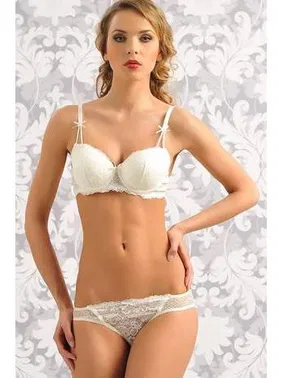 Pierre Cardin Pierre Cardin Desteksiz Dantelli Çeyizlik Sütyen Takımı İsabella 4030 - Alternatif Görünüm