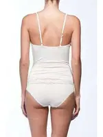 Pierre Cardin Kaşkorse Pamuklu Babydoll Çeyizlik Atlet Külot Takım 365 Ekru görsel 12