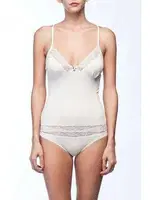 Pierre Cardin Kaşkorse Pamuklu Babydoll Çeyizlik Atlet Külot Takım 365 Ekru görsel 11