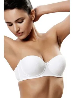 Ten Ten Straplez Dolgulu Askısız Sütyen 111002