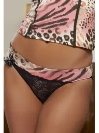 X-Lady X-Lady Art 1540 Leopar Desenli Bikini Külot