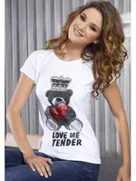 X-Lady Likralı Koton T.Gümüş 7094