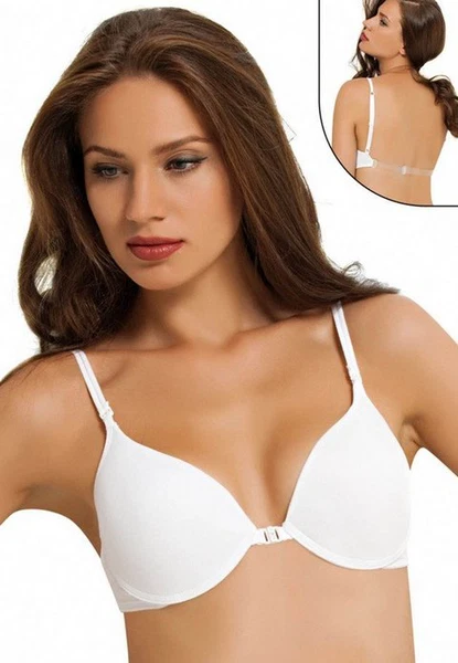 NBB Önden Klipsli Sırtı Şeffaf Destekli Sütyen 3585