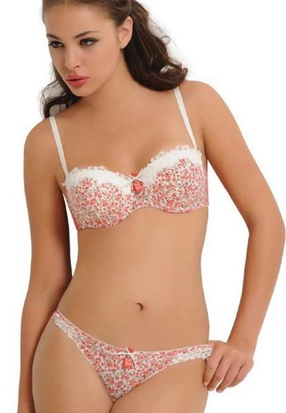 NBB Straplez Destekli Sütyen Takım 4309