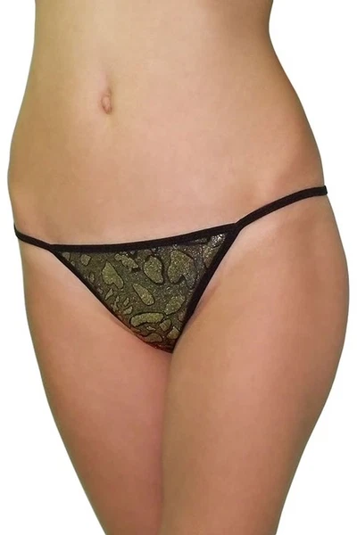 Redhotbest Pebble Printed Fantezi G-string