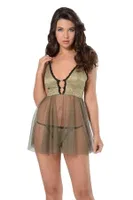 Askılı Mini Fantazi Gecelik Sistina 656 görsel 5