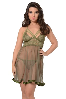 Sistina Dantelli Fantazi Gecelik Sistina 681