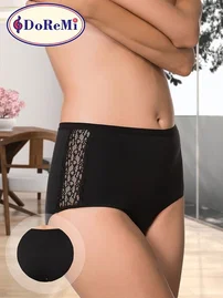 DOREMI DoReMi Kenarları Dantelli Yüksek Bel Külot