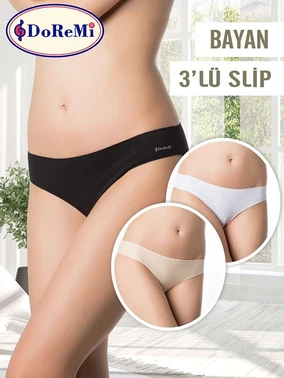 DOREMI DoReMi Bayan Pamuklu 3'Lü Külot
