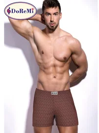 DOREMI Bordo Erkek Boxer Poplin