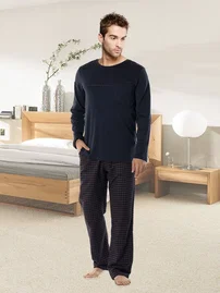 DOREMI Rahat Kesim Kışlık DoReMi Erkek Pijama Takımı