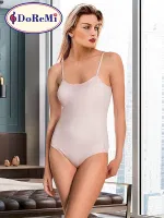 Pembe İnce Askılı Kaplı Body DoReMi Pembe