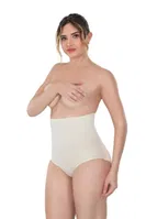 Emay 2005 Yüksek bel slip pop-up Korse Popo Destekli Ten