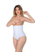 Emay 2920 Karın Toparlıyıcı Destekli Slip korse Beyaz
