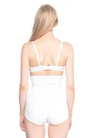 Emay Altı Agraflı Özel Slip Body Siyah Korse 2886 Beyaz görsel 7