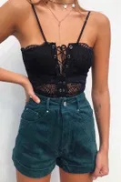Merry See Dantel İşlemeli Siyah Şık Body Gecelik Siyah görsel 18