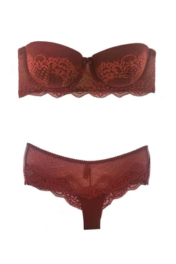 Pierre Cardin Pierre Cardin 4696 Soft Destekli Straplez Sütyen Takım