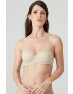 Pierre Cardin Helaine Desteksiz Sütyen 6102 Ekru görsel 5