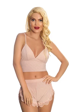 Sistina Sistina 319 Penye İkili Büstiyer Şort Takım - Alternatif Görünüm