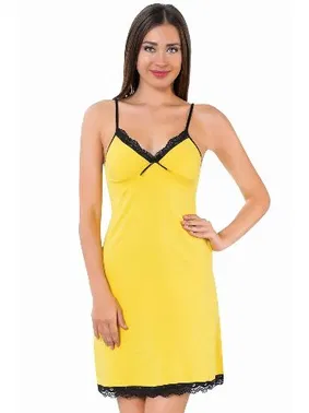 Akbeniz Akbeniz İp Askılı Gecelik 603