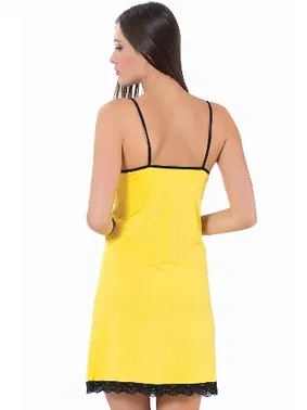 Akbeniz Akbeniz İp Askılı Gecelik 603 - Alternatif Görünüm