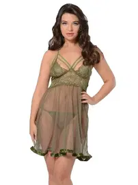 Sistina Dantelli Fantazi Gecelik Sistina 681