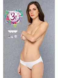 Doreanse Doreanse Kadın 3 lü Slip 7123
