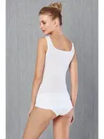 Doreanse Kadın Atlet 9396 Beyaz detay görünüm