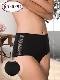 DOREMI DoReMi Kenarları Dantelli Yüksek Bel Külot