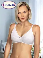 DoReMi Cotton Penye Sütyen - %100 Doğal Pamuk Beyaz