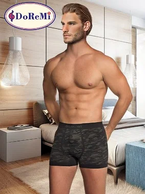 DOREMI DoReMi Kahverengi Kamuflaj Erkek Boxer