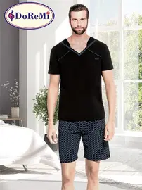 DOREMI DoReMi Kısa Kollu Erkek Pijama Takımı