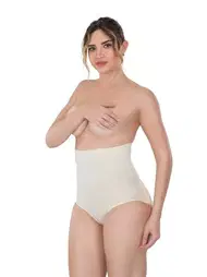 Emay Emay 2005 Yüksek bel slip pop-up Korse Popo Destekli