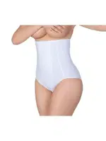 Emay 2920 Karın Toparlıyıcı Destekli Slip korse Beyaz farklı açı
